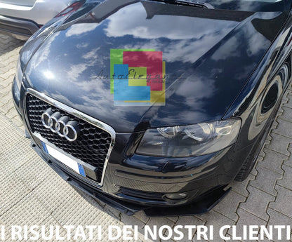 🔥0037 SPLITTER ADATTO PER AUDI A3 8P RESTYLING 2003-2011🔥