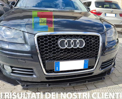 🔥0037 SPLITTER ADATTO PER AUDI A3 8P RESTYLING 2003-2011🔥
