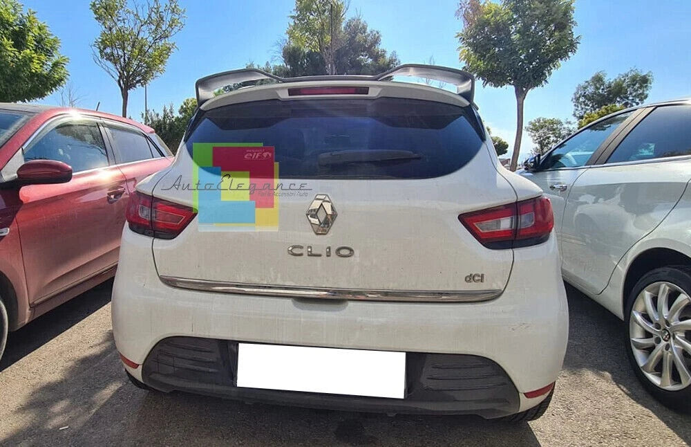 🔥0414 SPOILER TETTO NERO LUCIDO PER RENAULT CLIO 4 IV RS CUP 2012-2018🔥