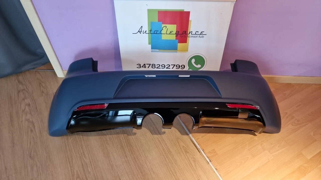 🔥1091 BODYKIT PARAURTI MINIGONNE ANTERIORE PER GOLF 6 2008-2012 LOOK R20 🔥