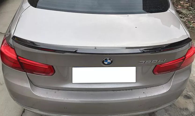 💎0144 SPOILER POSTERIORE PER BMW SERIE 3 F30 BERLINA M3 IN ABS NERO LUCIDO💎