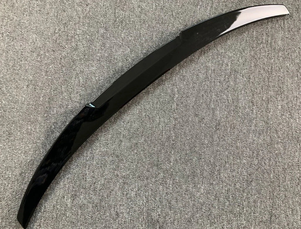 💎0144 SPOILER POSTERIORE PER BMW SERIE 3 F30 BERLINA M3 IN ABS NERO LUCIDO💎