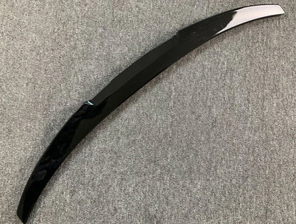💎0144 SPOILER POSTERIORE PER BMW SERIE 3 F30 BERLINA M3 IN ABS NERO LUCIDO💎