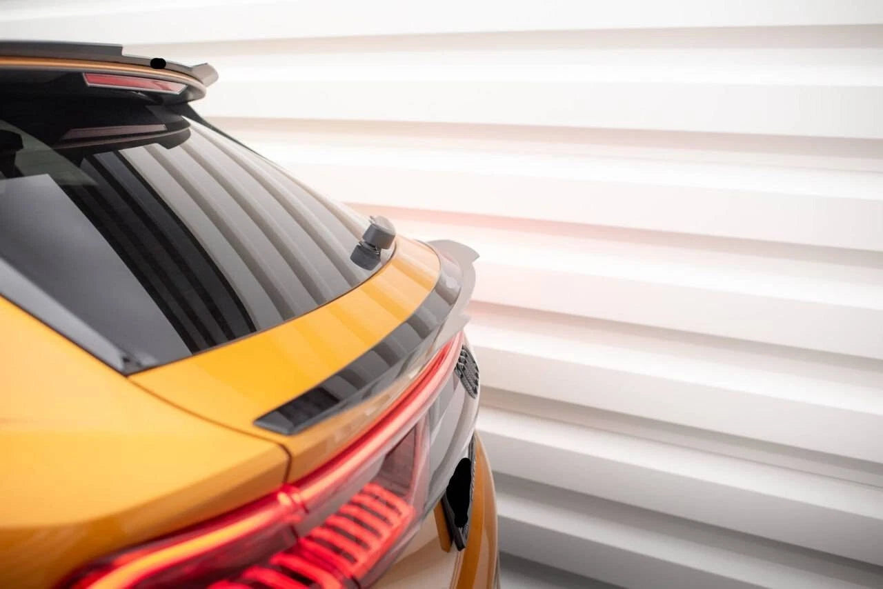 ✨1385 SPOILER POSTERIORE TETTO NERO LUCIDO ADATTO PER AUDI Q8 SQ8 SUV 2018+✨