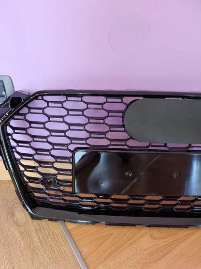 ⭐0591 GRIGLIA ANTERIORE PER AUDI A5 F5 2016-2019 NERA LOOK RS5 DESIGN SPORTIVO⭐