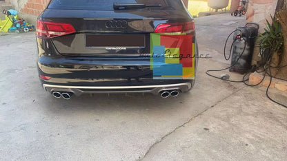 🔥0194 SOTTO PARAURTI PER AUDI A3 8V SPORTBACK 2016-2019 RESTYLING🔥