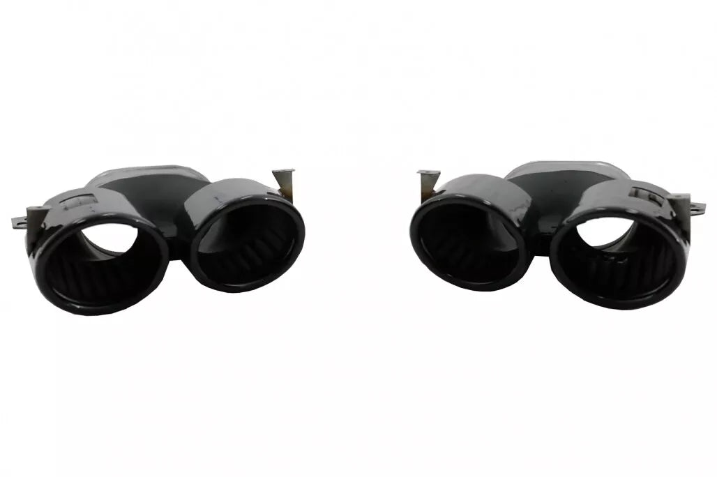 0173💎DIFFUSORE POSTERIORE PER MERCEDES A W177 AMG SOTTO TERMINALI NERI A45S💎