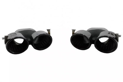 0173💎DIFFUSORE POSTERIORE PER MERCEDES A W177 AMG SOTTO TERMINALI NERI A45S💎