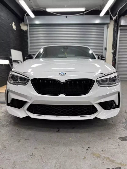1527🔥PARAURTI ANTERIORE ADATTO PER BMW SERIE 1 F20 F21 2015-2019 M1 M2 DESIGN🔥