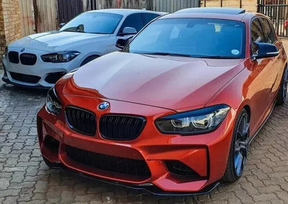 1527🔥PARAURTI ANTERIORE ADATTO PER BMW SERIE 1 F20 F21 2015-2019 M1 M2 DESIGN🔥