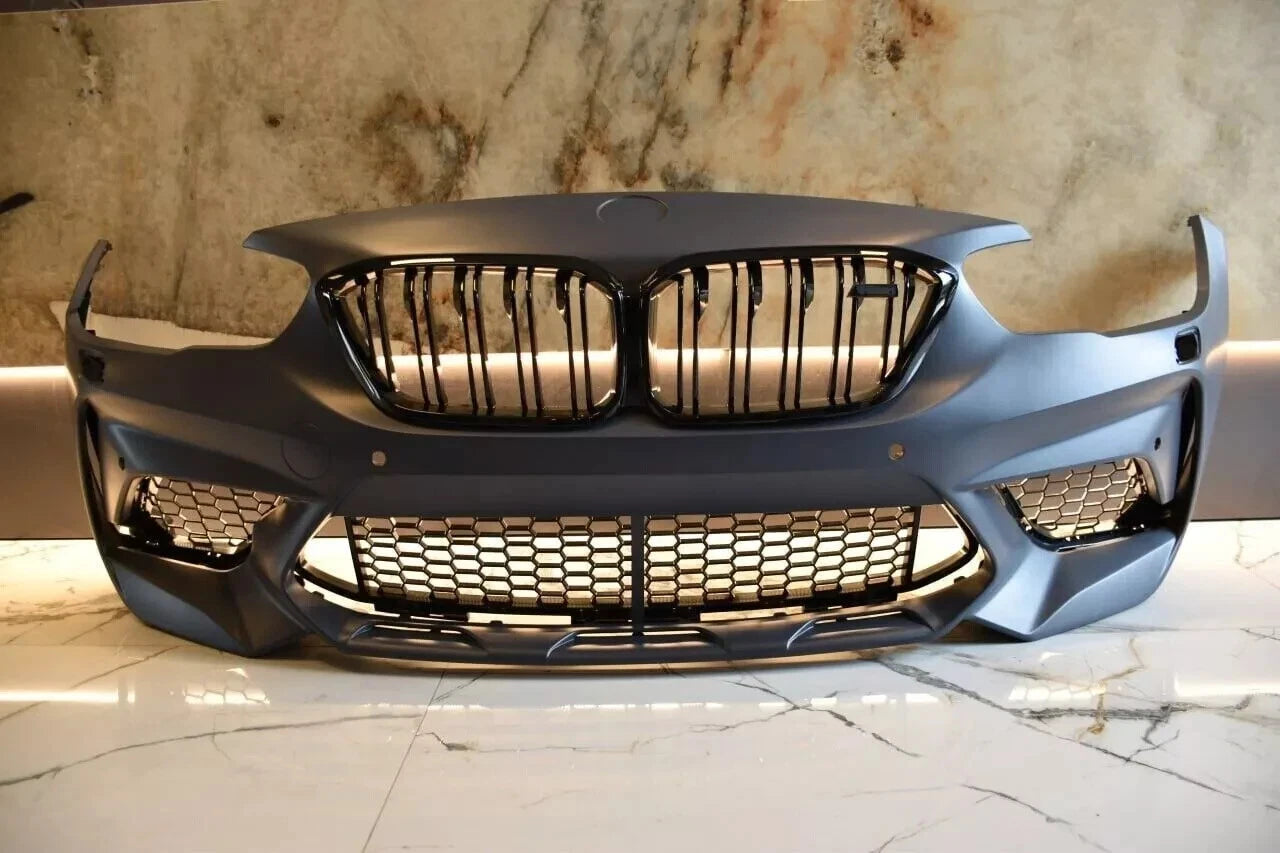 1527🔥PARAURTI ANTERIORE ADATTO PER BMW SERIE 1 F20 F21 2015-2019 M1 M2 DESIGN🔥