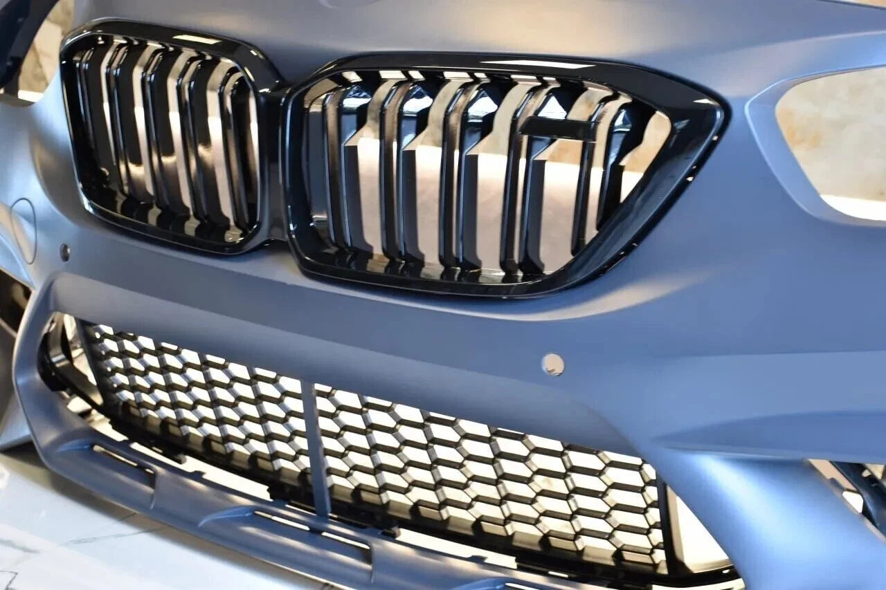 1527🔥PARAURTI ANTERIORE ADATTO PER BMW SERIE 1 F20 F21 2015-2019 M1 M2 DESIGN🔥