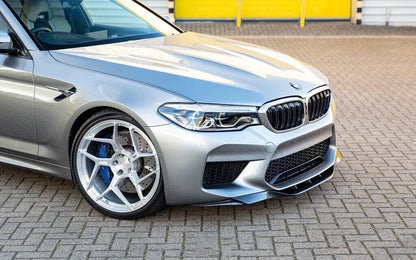 1009🔥SPLITTER PER BMW SERIE 5 F90 M5 (G30 G31) 2017-2020 LOOK NERO LUCIDO🔥