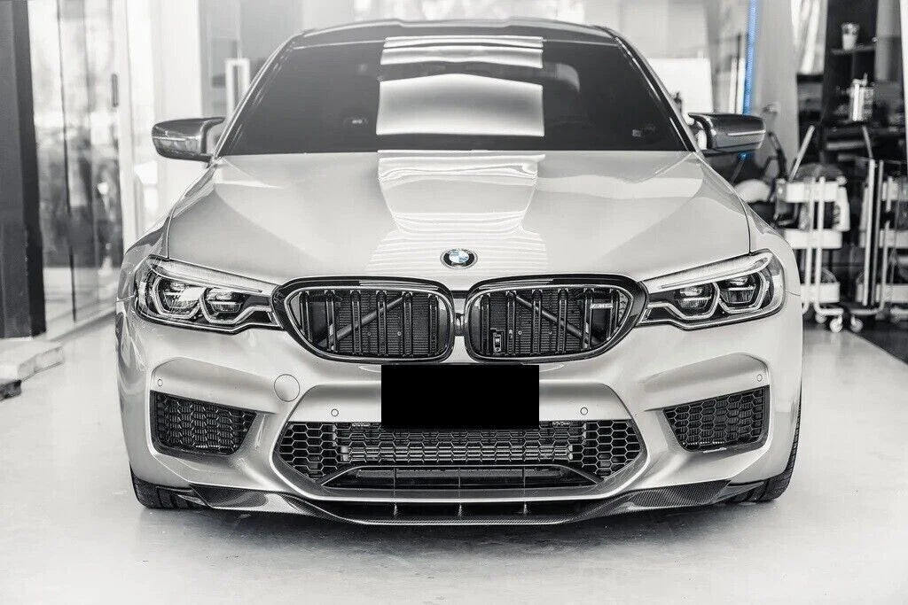 1009🔥SPLITTER PER BMW SERIE 5 F90 M5 (G30 G31) 2017-2020 LOOK NERO LUCIDO🔥
