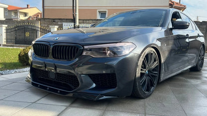1009🔥SPLITTER PER BMW SERIE 5 F90 M5 (G30 G31) 2017-2020 LOOK NERO LUCIDO🔥