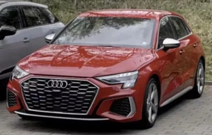 🔥CALOTTE SPECCHIO SATINATE COMPATIBILI AUDI A3 8Y 2020-2024 CON FORO SENSORE🔥