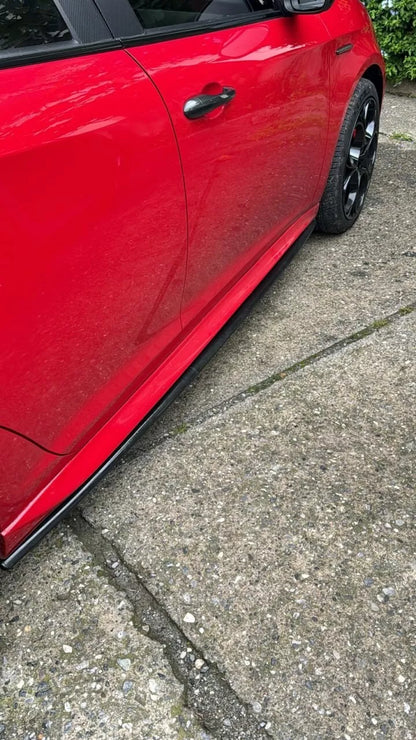 0034🔥SOTTO MINIGONNE LATERALI IN ABS COMPATIBILI PER ALFA ROMEO GIULIETTA🔥