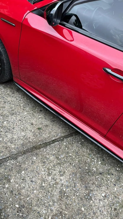 0034🔥SOTTO MINIGONNE LATERALI IN ABS COMPATIBILI PER ALFA ROMEO GIULIETTA🔥