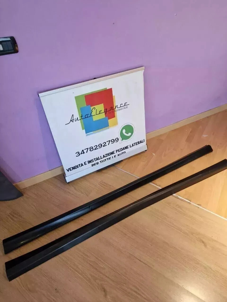 0964✨MINIGONNE LATERALI PER AUDI A3 8V SPORTBACK 2012-2019 SOTTO PORTA S3 SLINE✨