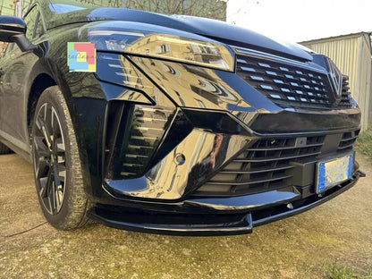 ⭐2025🔥SPLITTER ADATTO PER RENAULT CLIO 5 2023+ NERO LUCIDO⭐🔥