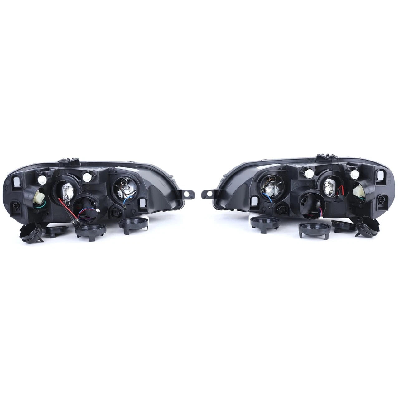 ⭐🔥1838🔥FARI ANTERIORI ADATO PER FIAT PUNTO 2003-2005 NERI🔥⭐