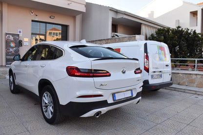 🔥0390 SPOILER BAGAGLIAIO ADATTO PER BMW X4 G02 2018+ LOOK M COMPETITION NERO🔥