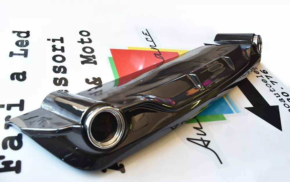 ⭐0254⭐DIFFUSORE NERO LUCIDO PER PEUGEOT 308 II 5 PORTE 13-21 LOOK GTI ⭐