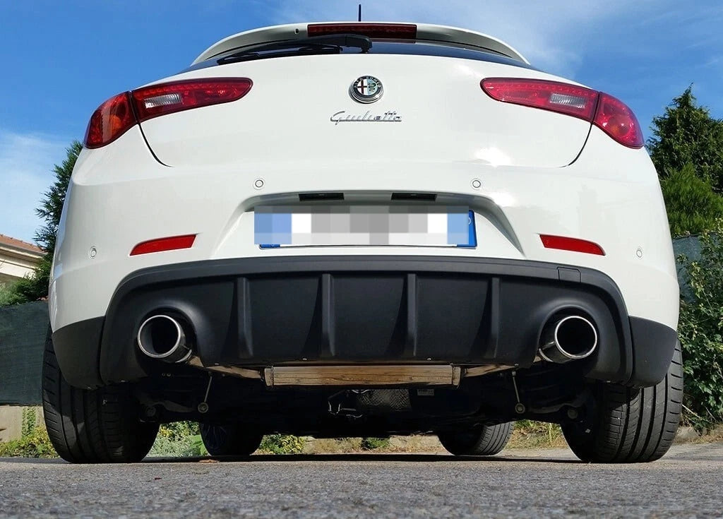 1872🔥DIFFUSORE ADATTO PER ALFA ROMEO GIULIETTA 1+1 NERO LUCIDO LOOK SPORTIVO🔥