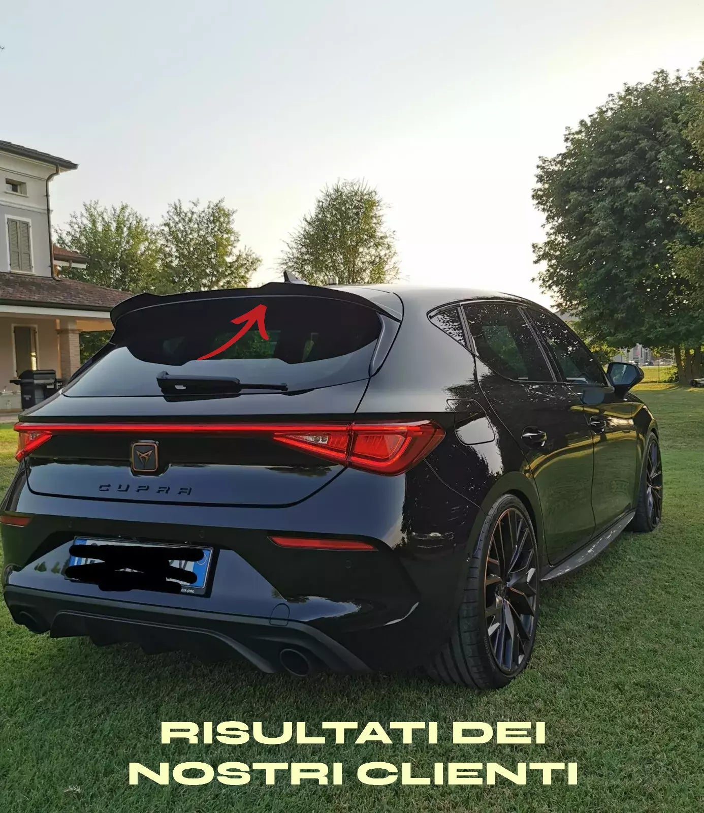 1851🔥SPOILER TETTO ADATTO PER CUPRA LEON 2020+🔥