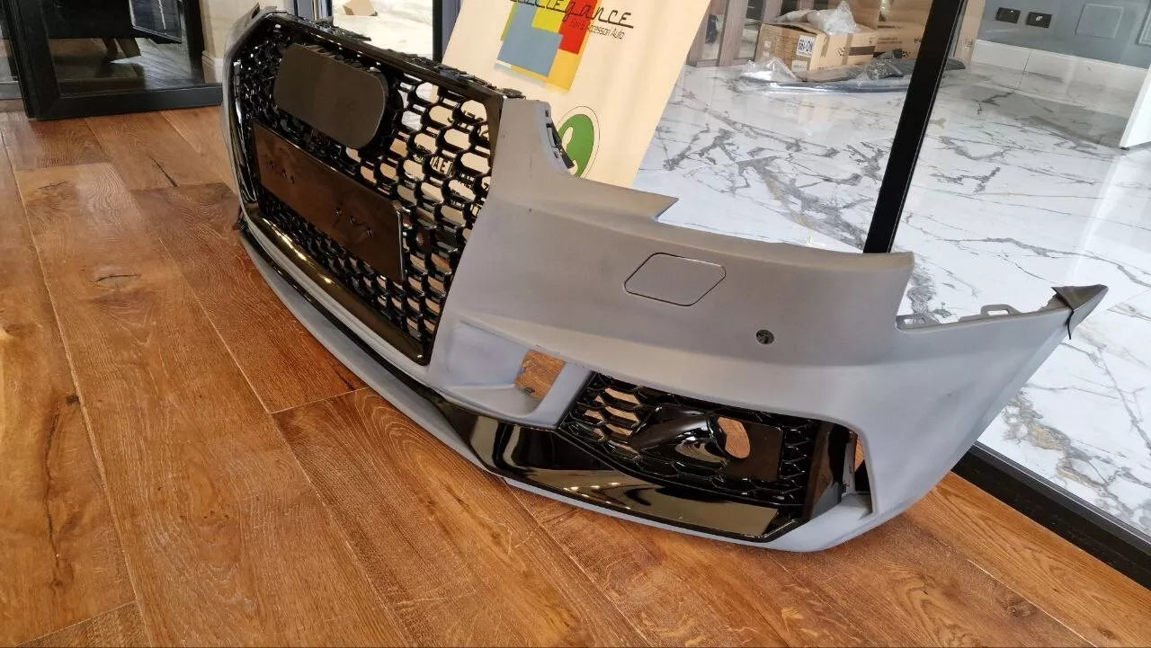 0759✨PARAURTI ANTERIORE ADATTO PER AUDI A4 B9 2015-2018 LOOK RS4✨