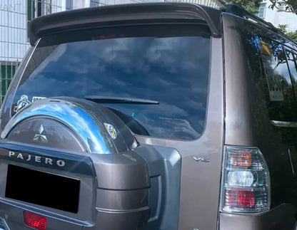 0135⭐MITSUBISHI PAJERO 06-14 ALETTONE LOOK SPORTIV SPOILER POSTERIORE SUL TETTO⭐