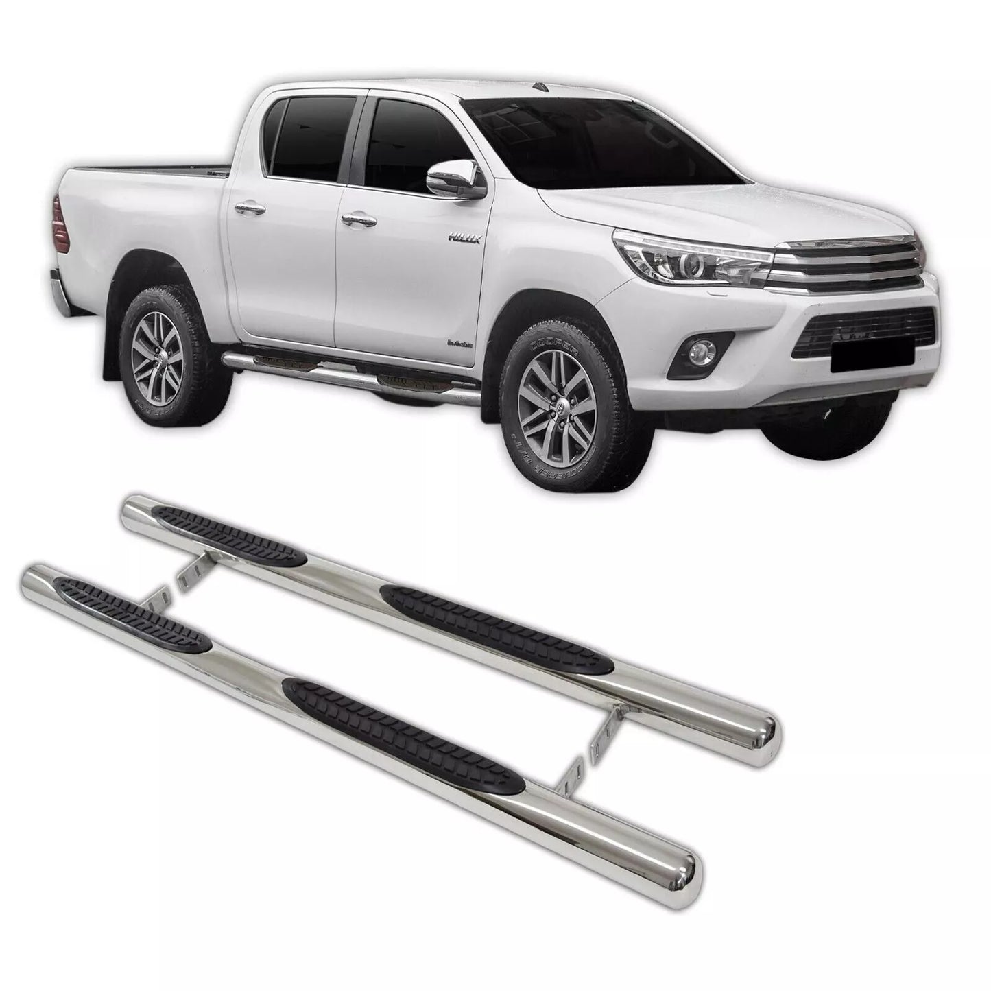 ✨PEDANE SOTTOPORTA adatti per Toyota Hilux 2015-2022✨