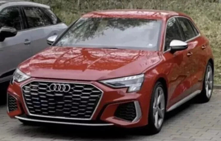 ⚡CALOTTE SPECCHIO SATINATE COMPATIBILI AUDI A3 8Y 2020-2024 CON FORO SENSORE⚡
