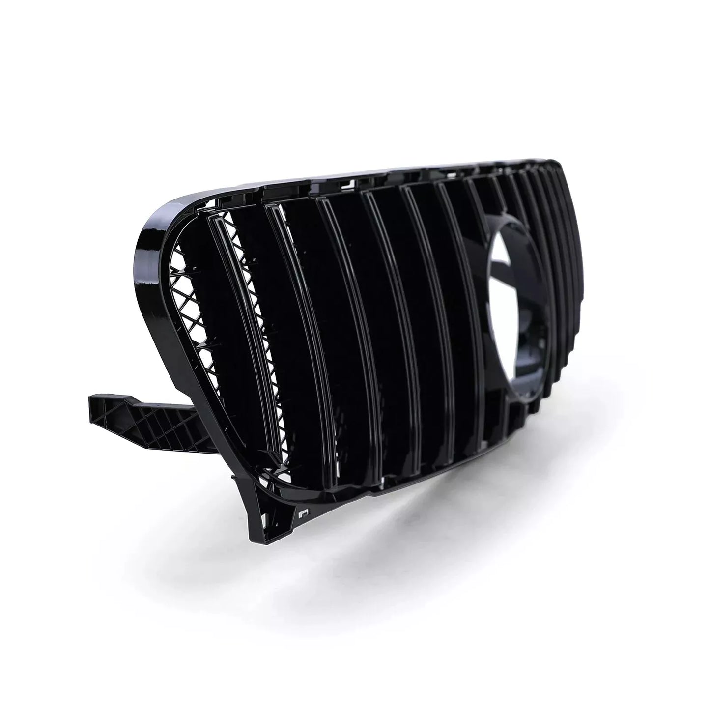 39433💎 GRIGLIA SPORTIVA NERA LUCIDA PER MERCEDES GLA X156 (2013–2016) 💎