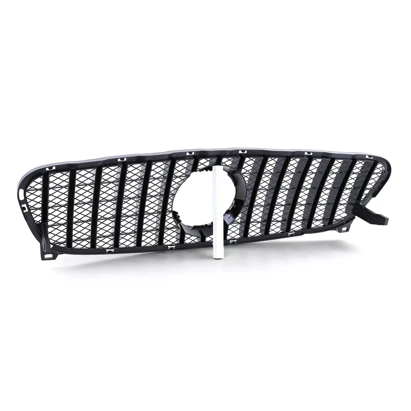 39433💎 GRIGLIA SPORTIVA NERA LUCIDA PER MERCEDES GLA X156 (2013–2016) 💎