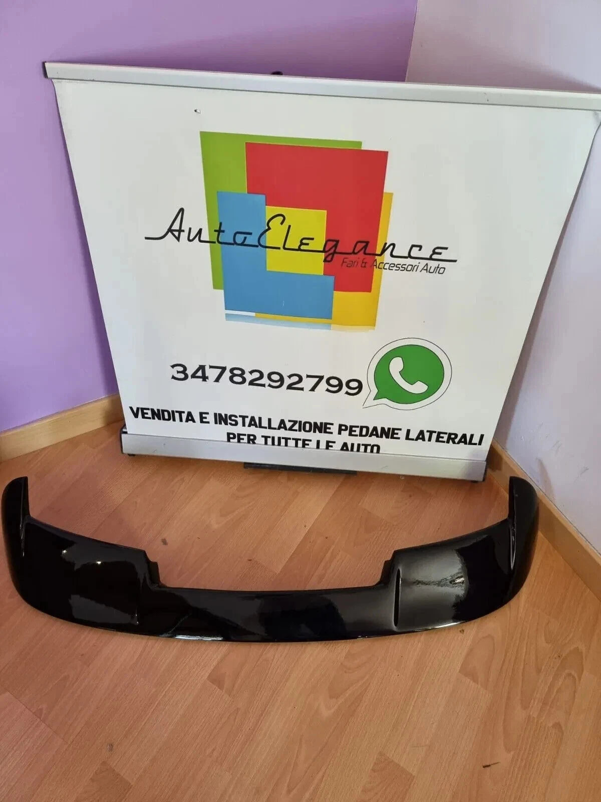 0406⭐SPOILER ADATTO PER SEAT LEON 5F 5 PORTE 12-20 LOOK CUPRA R300 DESIGN NERO⭐