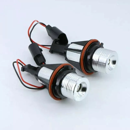 💕 LAMPADE LED Angel Eyes BMW Serie 5 E39 Anelli Bianco 6000K CANBUS 💕