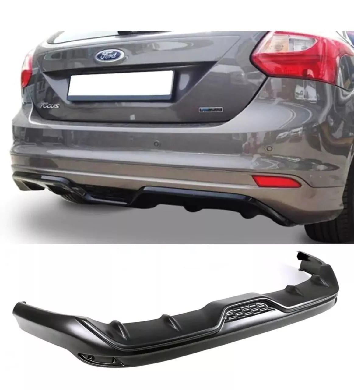 0850⭐DIFFUSORE SOTTO PARAURTI PER FORD FOCUS III MK3 2011-2014⭐