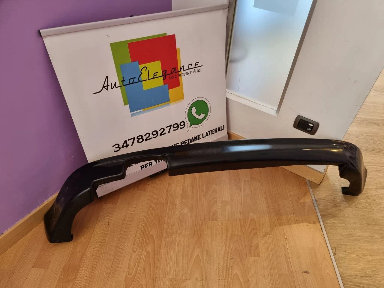 0556🔥DIFFUSORE POSTERIORE ADATTO PER VW GOLF IV 97-04 LOOK R32🔥