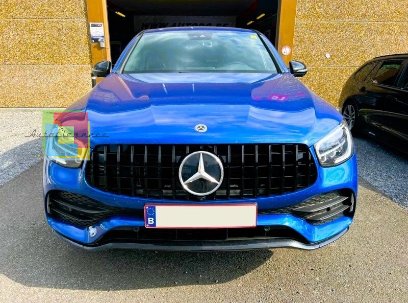 ✨Griglia PANAMERICANA GT nera lucida per Mercedes GLC Classe W253 19-22✨