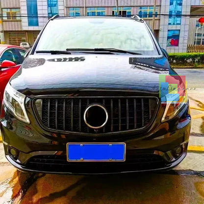 🔥Griglia PANAMERICANA  Nero Lucido ADATTA PER Mercedes Vito W447 14-19🔥