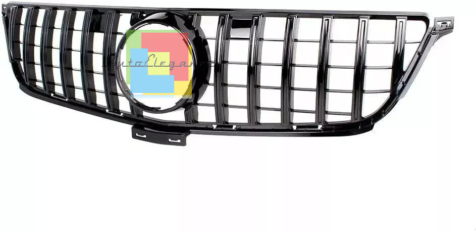 🔥Griglia GTR Nero Lucido ADATTA PER Mercedes GLE Class W166 15-19🔥