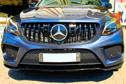 🔥Griglia GTR Nero Lucido ADATTA PER Mercedes GLE Class W166 15-19🔥
