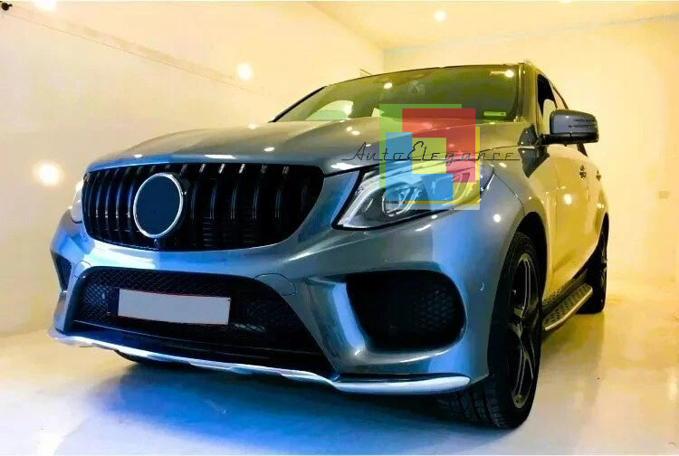 🔥Griglia GTR Nero Lucido ADATTA PER Mercedes GLE Class W166 15-19🔥