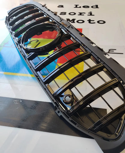 0032🔥GRIGLIA ADATTA PER MERCEDES CLASSE A W177 LOOK GT NERA SENZA CAMERA🔥
