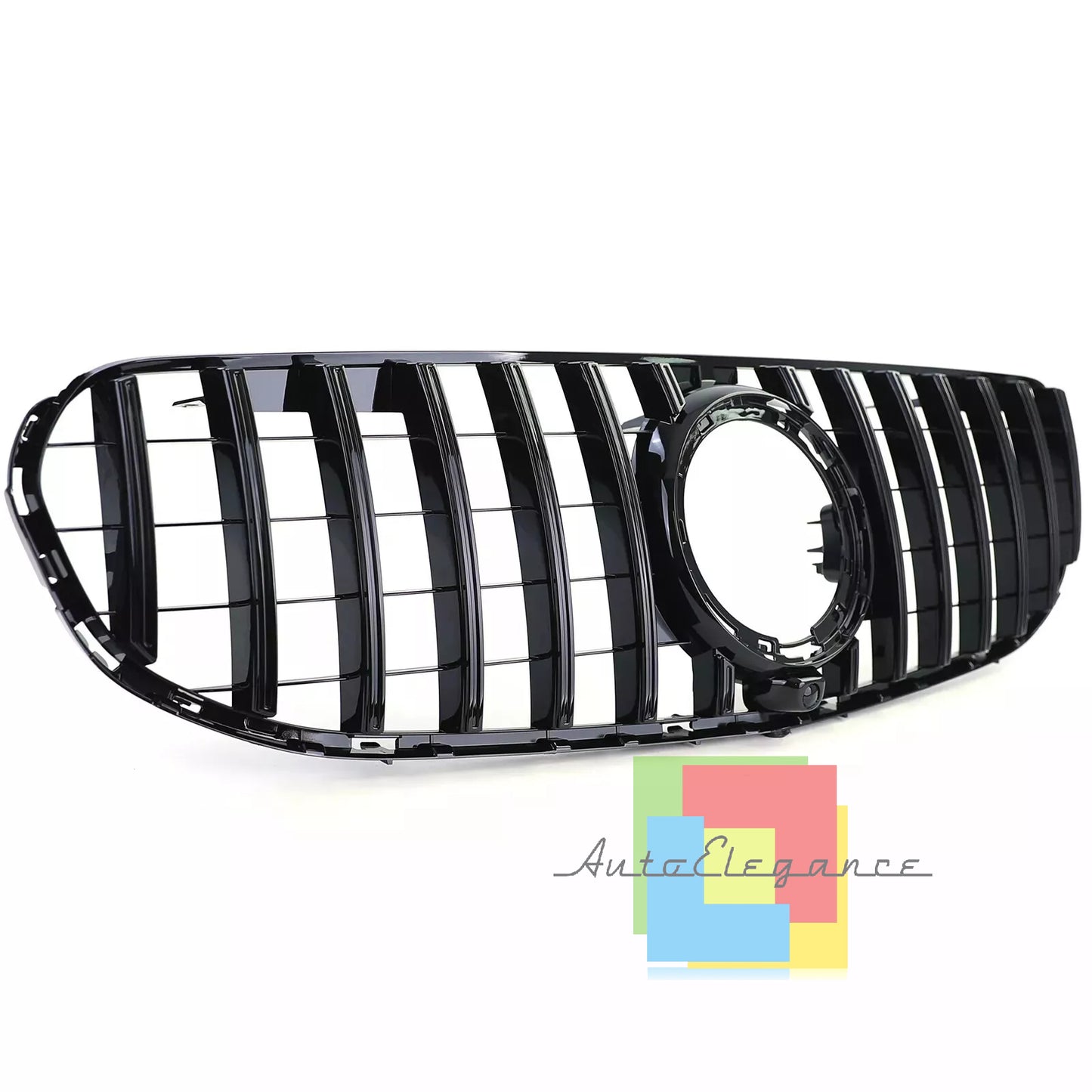 ✨Griglia nera lucida PANAMERICANA GT GTR per Mercedes GLC Classe W253 19-22✨