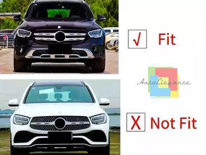 ✨Griglia nera lucida PANAMERICANA GT GTR per Mercedes GLC Classe W253 19-22✨