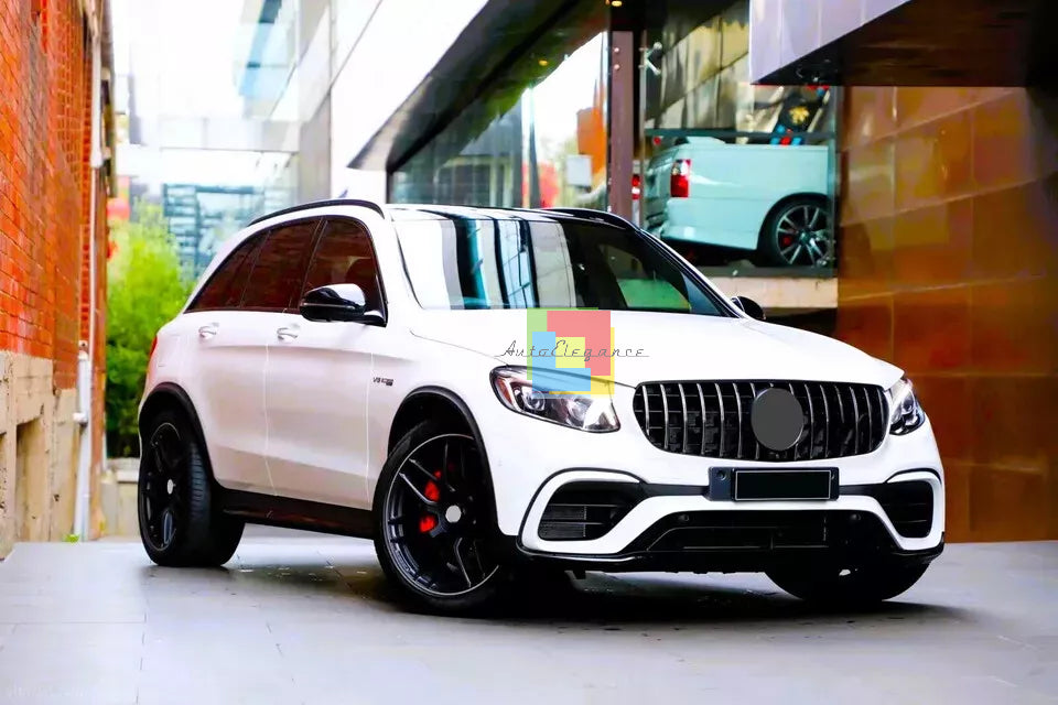 ✨Griglia nera lucida PANAMERICANA GT GTR per Mercedes GLC Classe W253 15-19✨