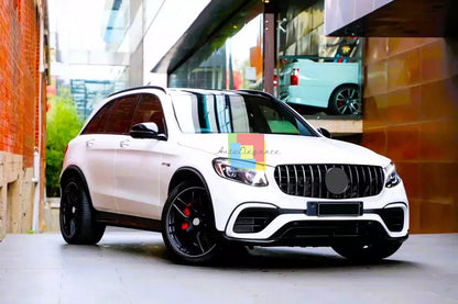 ✨Griglia nera lucida PANAMERICANA GT GTR per Mercedes GLC Classe W253 15-19✨