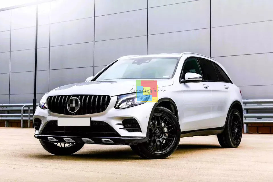 ✨Griglia nera lucida PANAMERICANA GT GTR per Mercedes GLC Classe W253 15-19✨